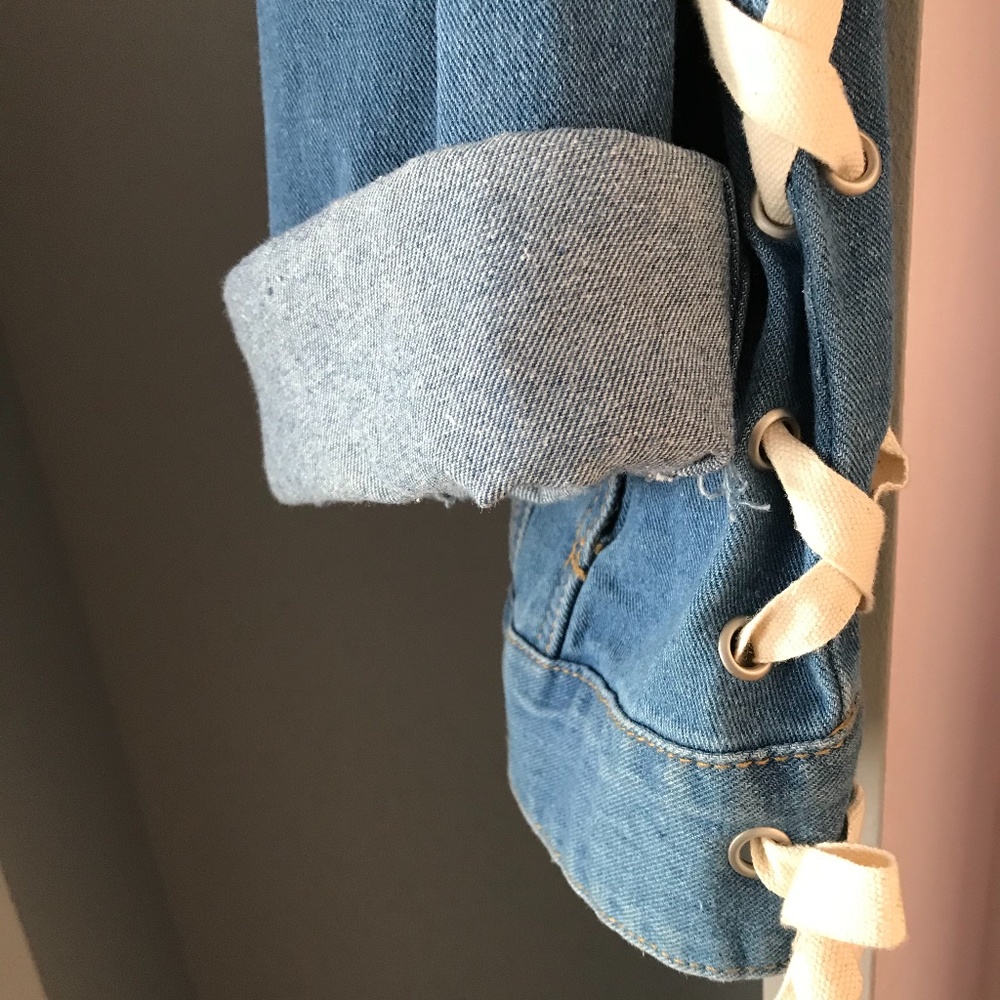 Oversized denim jacket - Picture 2 of 2